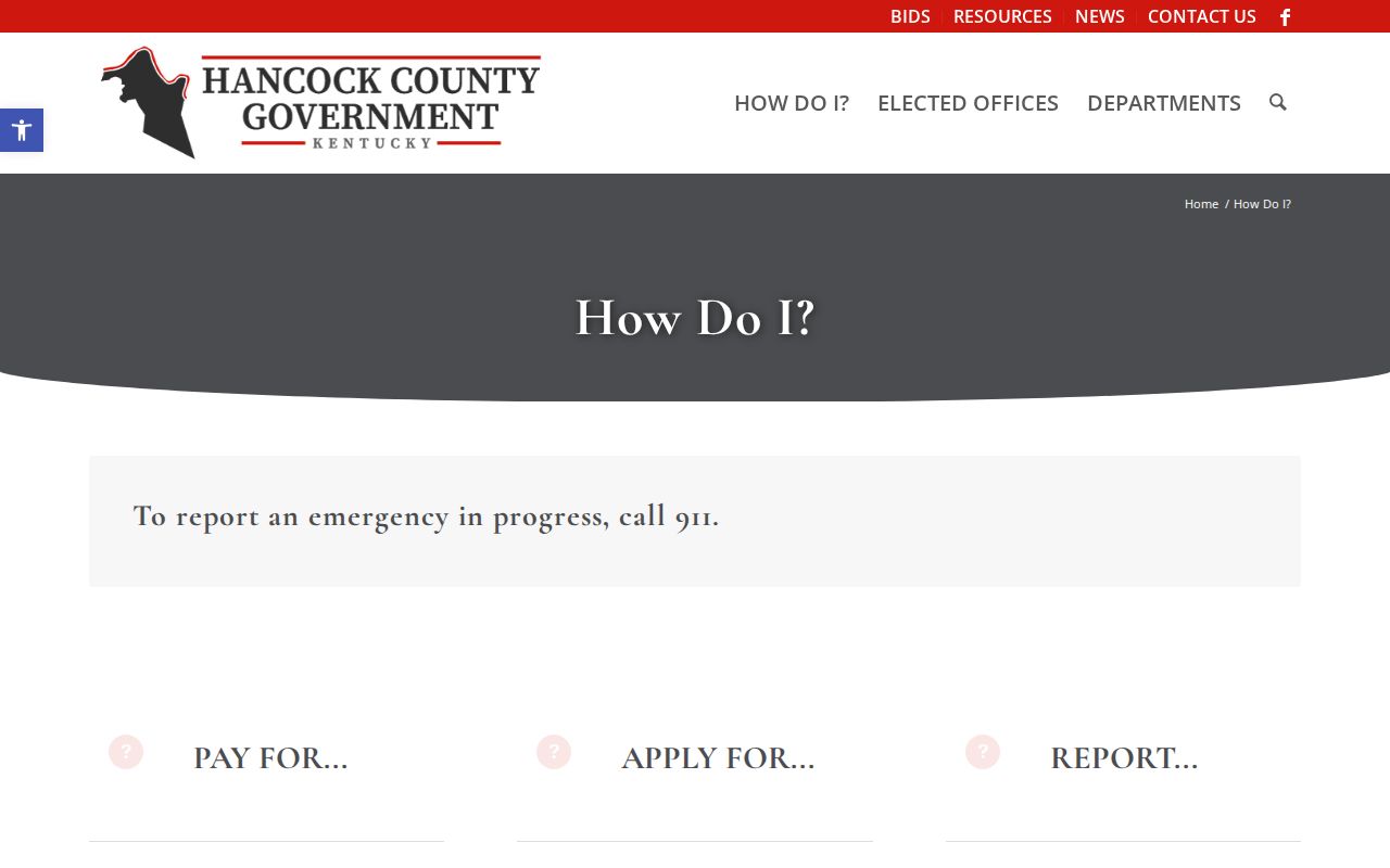 Official Hancock County Sheriff contact route for arrest and booking records