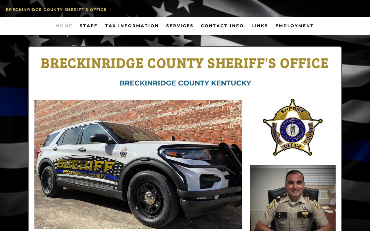Breckinridge County Sheriff receiving-county record interface for Hancock County arrests